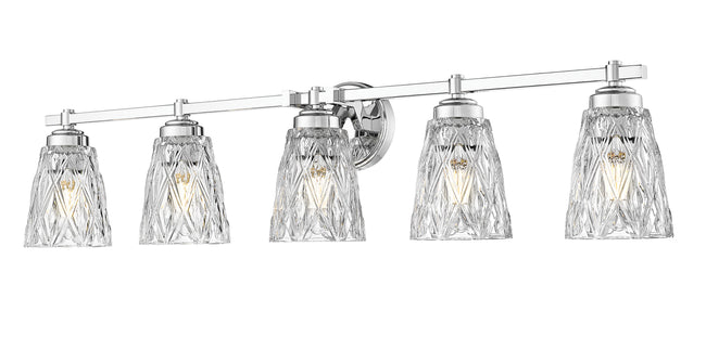 1960-5V-CH - Andree 5 Light 40" Vanity - Chrome