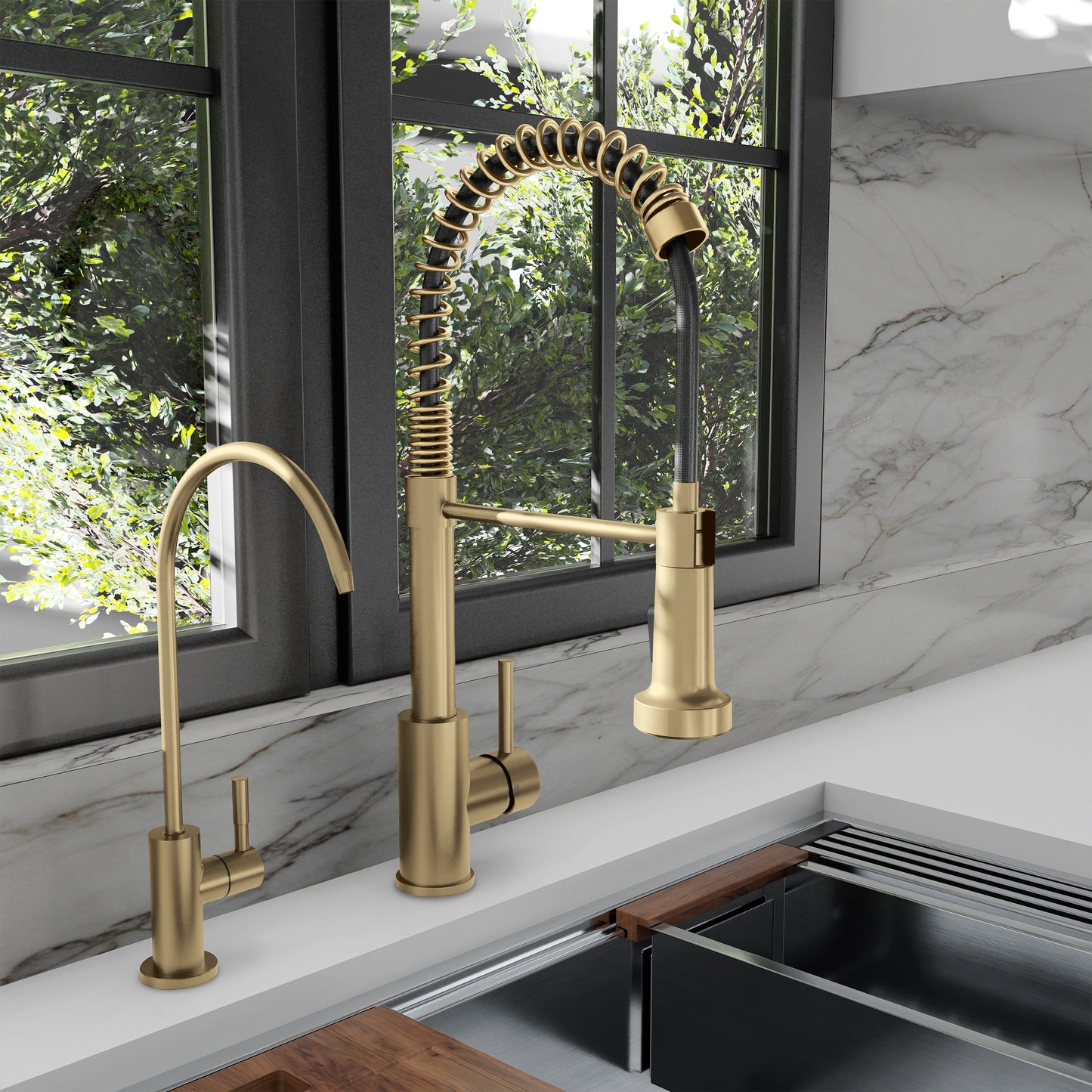 RBCN1-FBV-CB - Rubicon Single Handle Drink Faucet in Matte Black