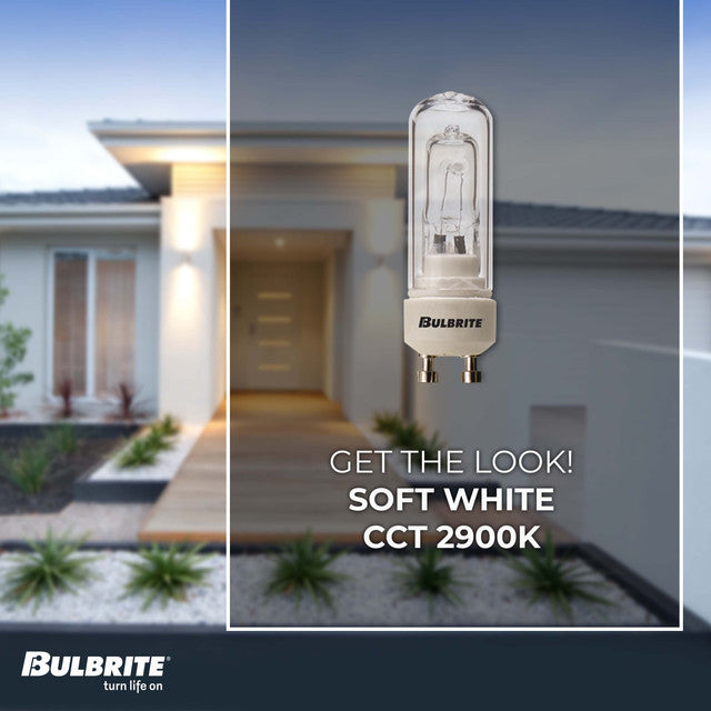 617035 - Clear Dimmable Double Envelope DJD Twist & Lock Bi-Pin Halogen Light Bulb - 35 Watt - 5 Pack