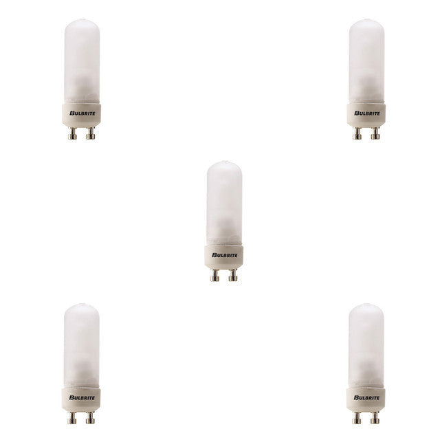 617135 - Frosted Dimmable Double Envelope DJD Twist & Lock Bi-Pin Halogen Light Bulb - 35 Watt - 5 Pack