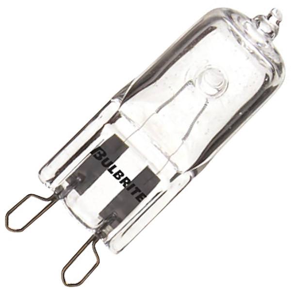654035 - Clear G9 Mini Halogen T4 Bi-Pin Halogen Light Bulb - 35 Watt - 5 Pack