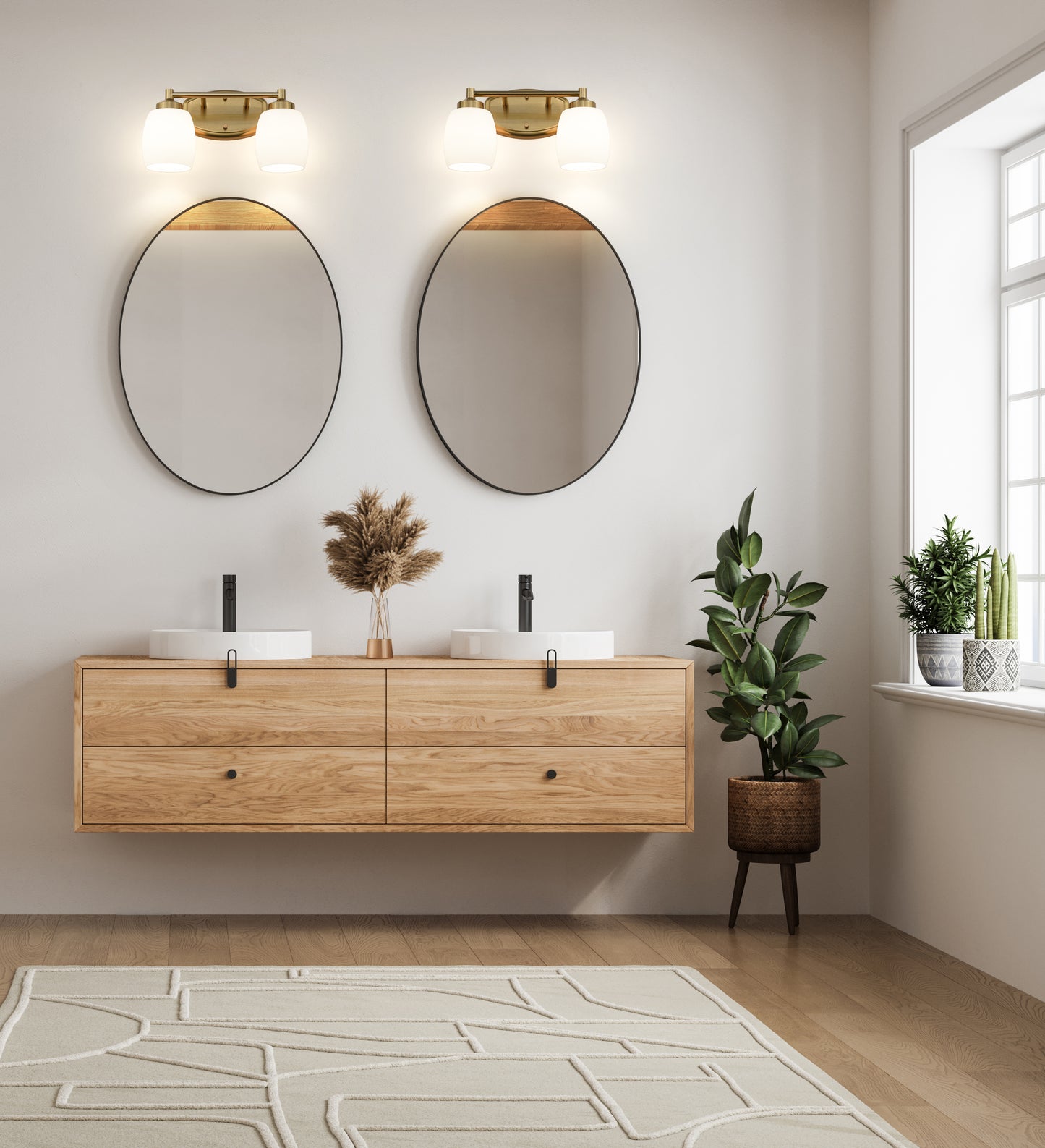 745-2V-LG - Kendrick 2 Light 14" Vanity - Luxe Gold