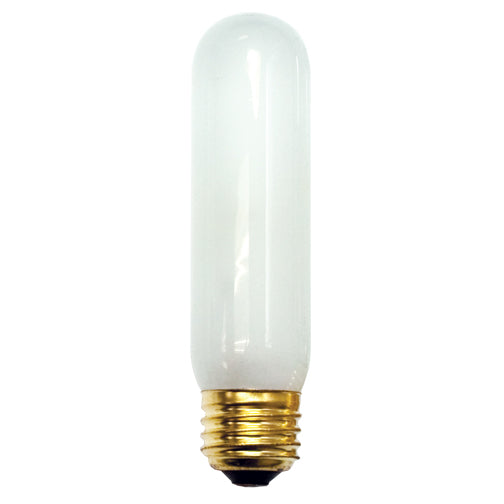 704040 - Showcase / Aquarium Frosted Tubular T10 Light Bulb - 40 Watt - 25 Pack
