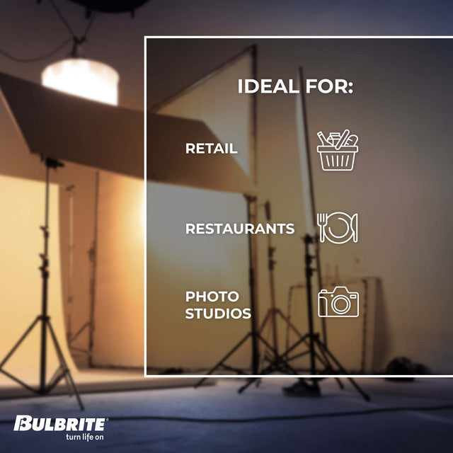 712110 - Half Chrome A21 Light Bulb - 100 Watt - 8 Pack