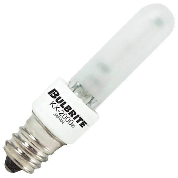473021 - KX-2000 Frosted T3 Xenon Mini-Candelabra Light Bulb - 20 Watt - 2 Pack