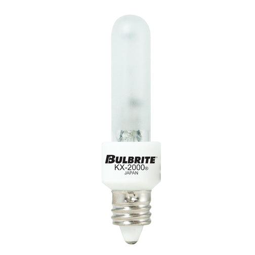 473141 - KX-2000 Frosted Mini-Candelabra T3 Xenon Light Bulb - 40 Watt - 2 Pack