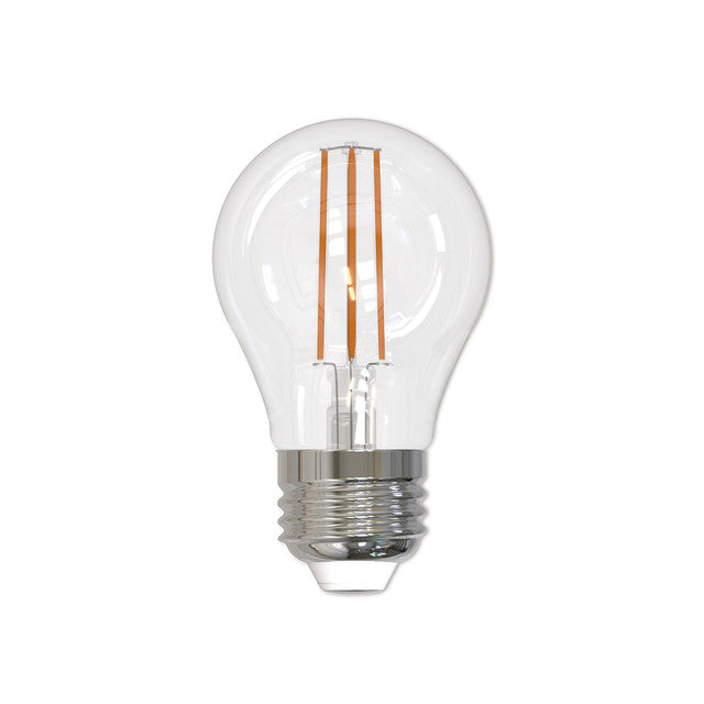 776640 - Filaments Dimmable Clear Glass A15 LED Light Bulb - 7 Watt - 3000K - 4 Pack