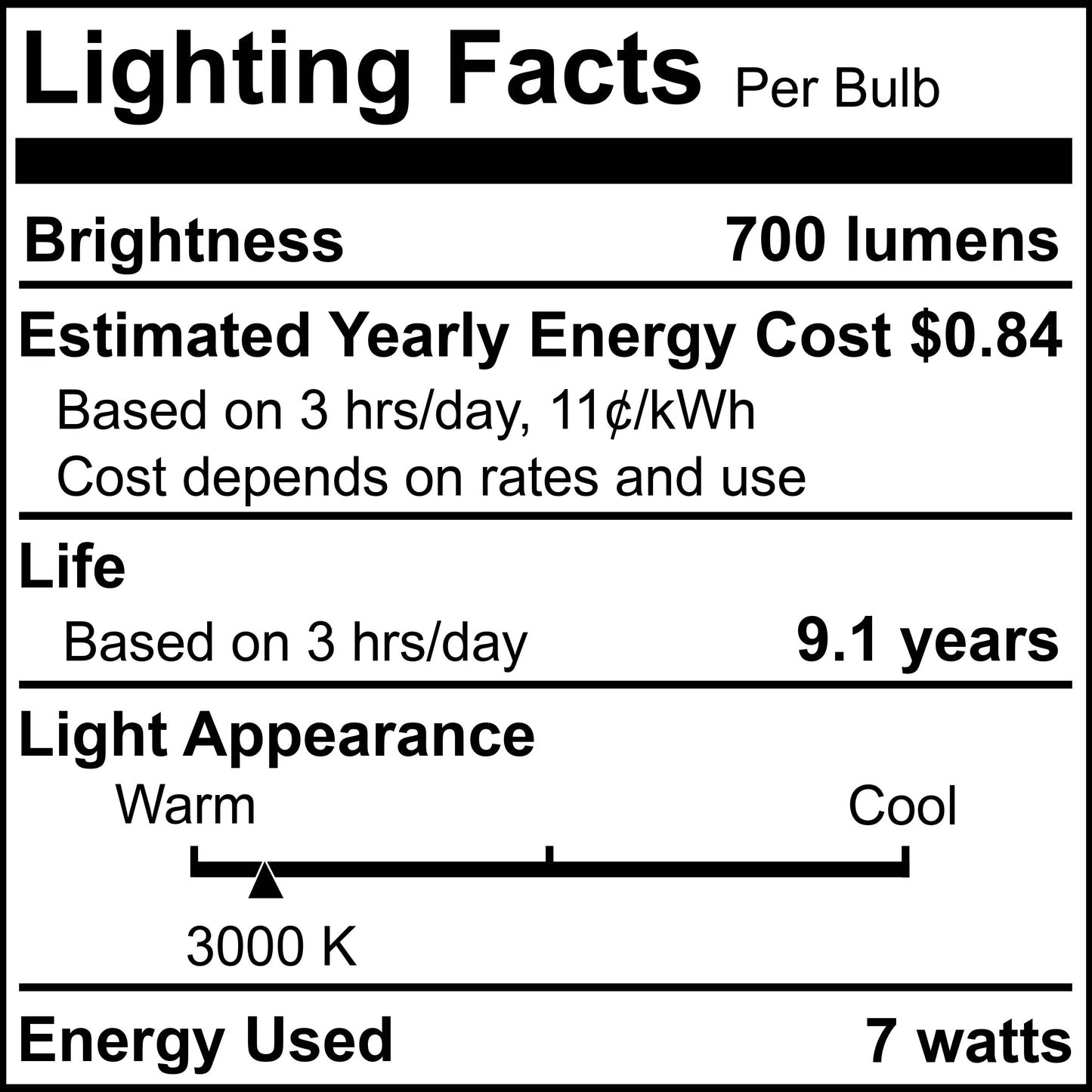 776642 - Filaments Dimmable Milky Glass A15 LED Light Bulb - 7 Watt - 3000K - 4 Pack