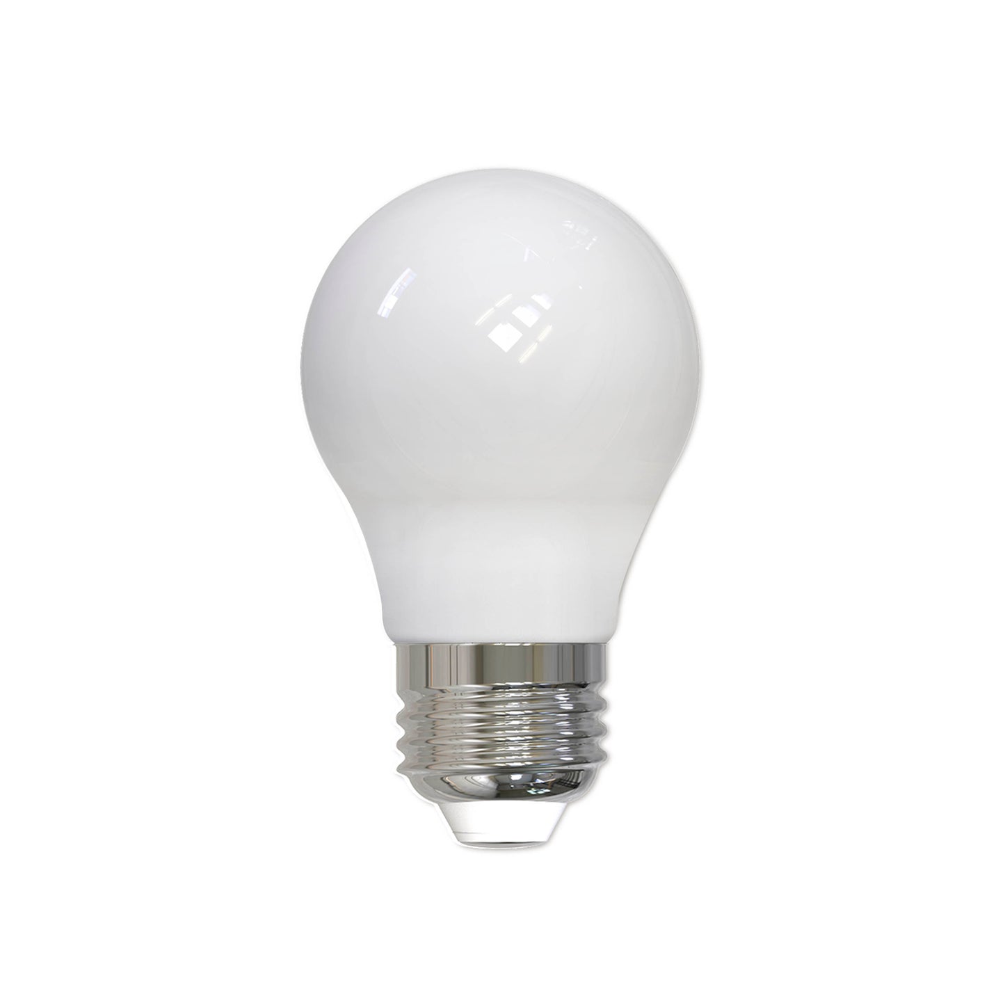 776642 - Filaments Dimmable Milky Glass A15 LED Light Bulb - 7 Watt - 3000K - 4 Pack