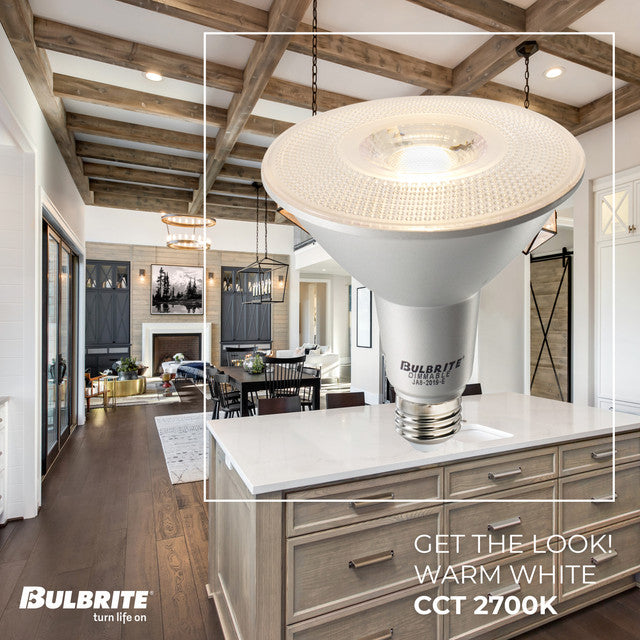 772286 - Dimmable Wet Rated PAR30 JA8 Long Neck LED Flood Light Bulb - 10 Watt - 2700K - 6 Pack