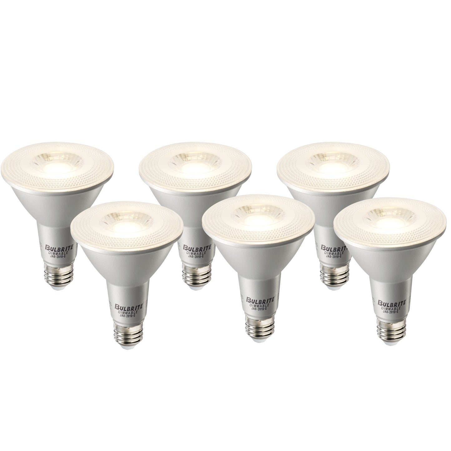 772286 - Dimmable Wet Rated PAR30 JA8 Long Neck LED Flood Light Bulb - 10 Watt - 2700K - 6 Pack