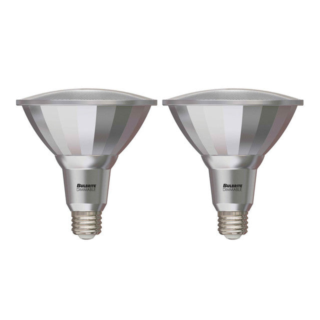 772302 - Dimmable Wet Rated PAR38 JA8 LED Flood Light Bulb - 15 Watt - 3000K - 2 Pack