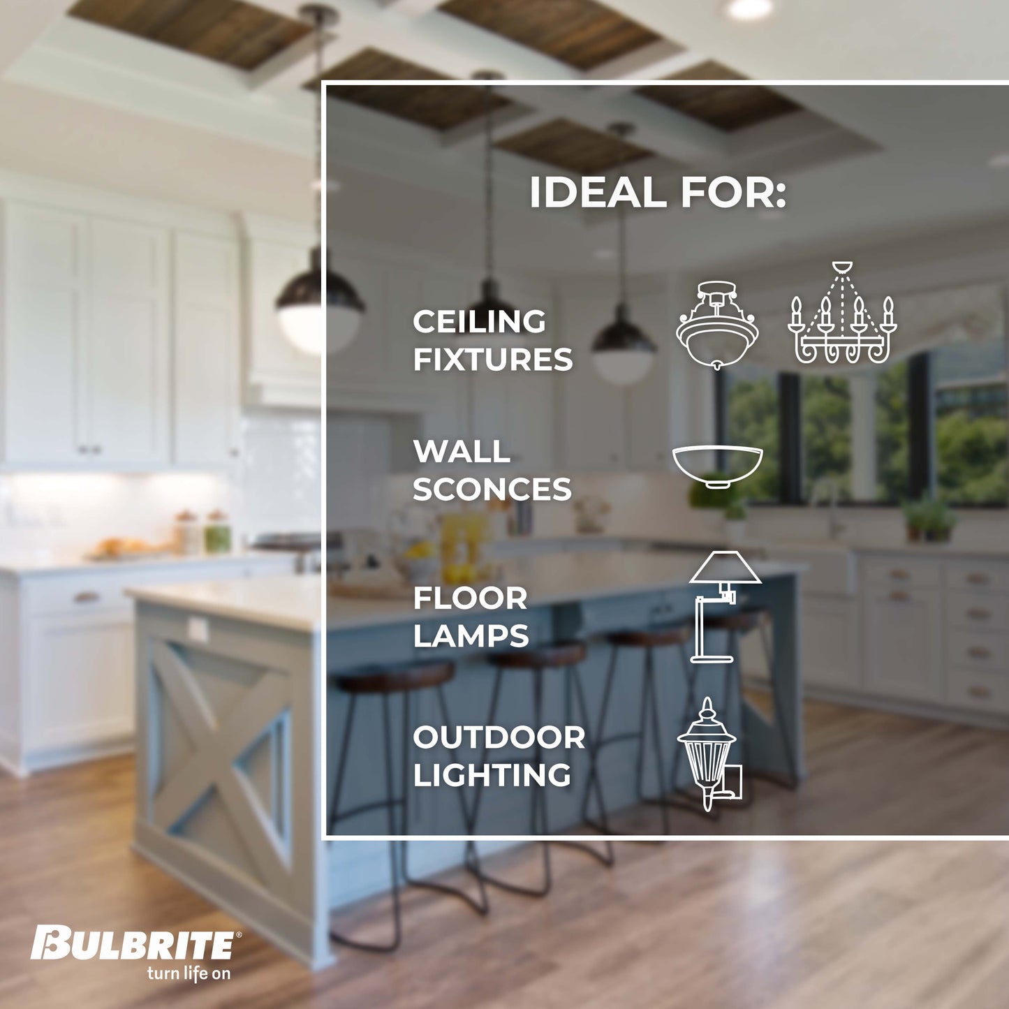 431140 - Spunlite Amber C15 Light Bulb - 40 Watt - 25 Pack