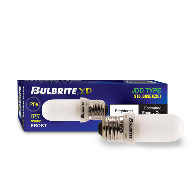 614152 - Frosted Double Envelope T8 Tubular Halogen Light Bulb - 150 Watt - 2900K - 5 Pack