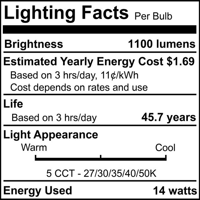 773191 - 5" / 6" Retrofit Recessed LED Ceiling Light with Adapter - 14 Watt - Adjustable Color Temp