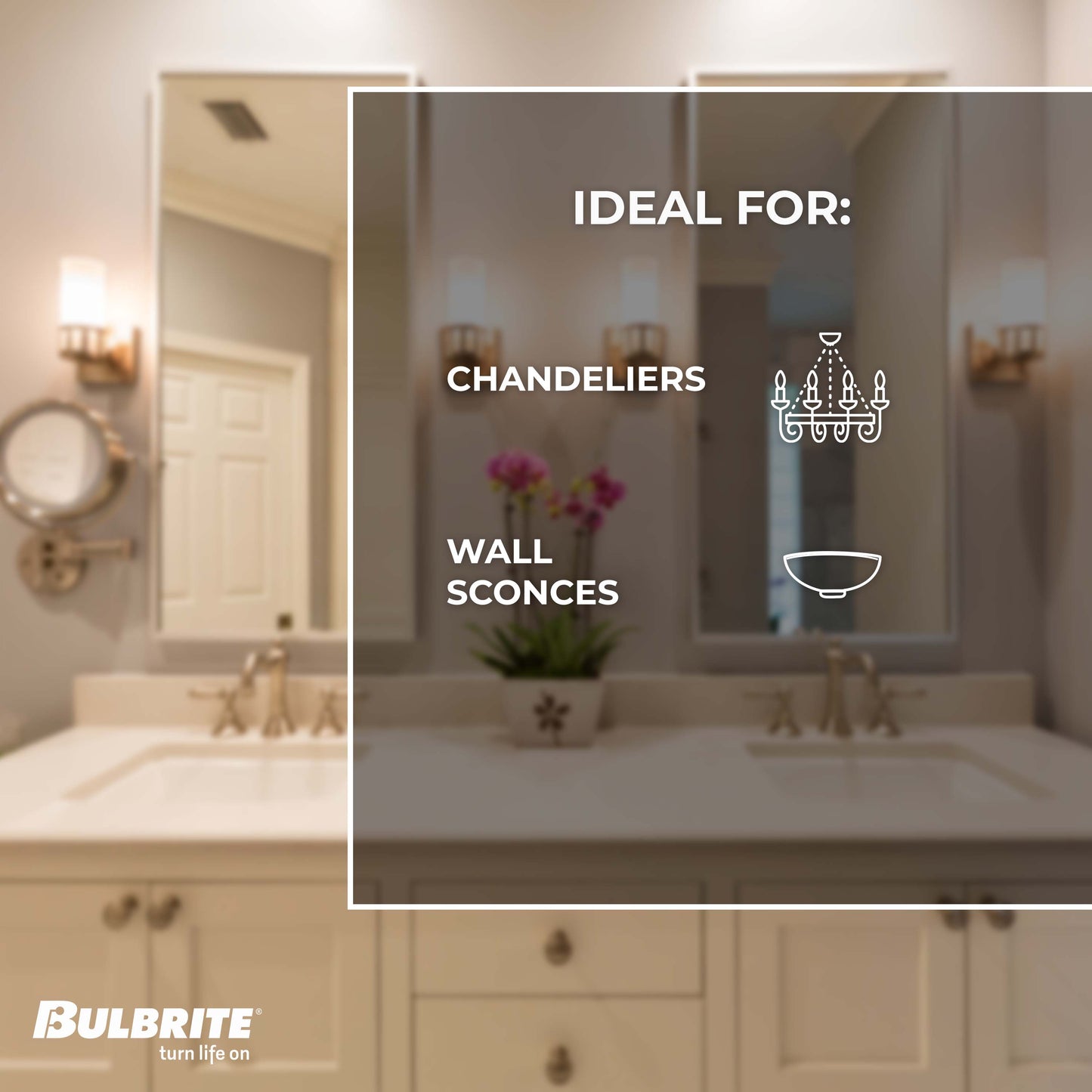 776721 - Filaments Dimmable Clear Glass 15" T9 LED Light Bulb - 5 Watt - 3000K - 4 Pack