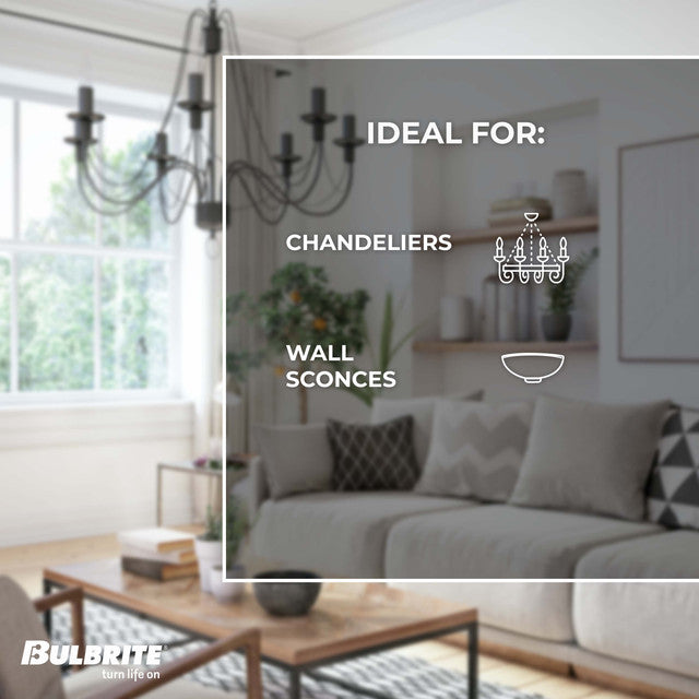 776593 - Filaments Dimmable Amber Spunlite LED Light Bulb - 4 Watt - 2100K - 4 Pack