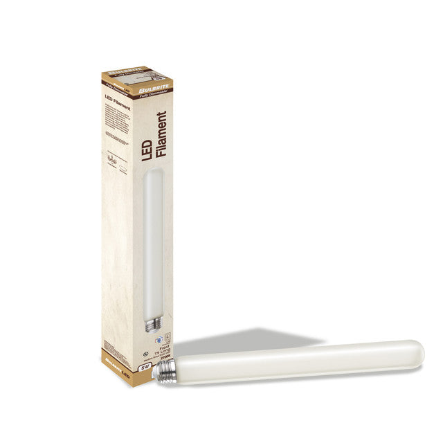 776727 - Frosted Dimmable Tubular 11" T9 LED Light Bulb - 5 Watt - 2700K - 4 Pack