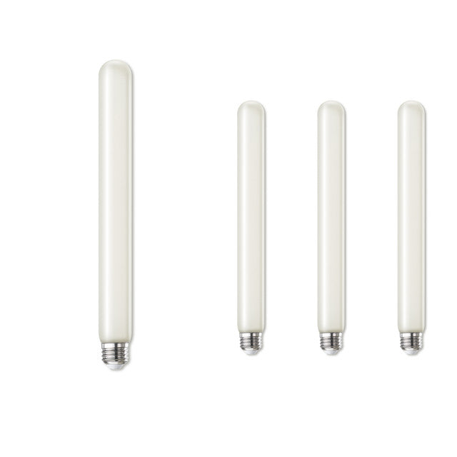 776728 - Frosted Dimmable Tubular 11" T9 LED Light Bulb - 5 Watt - 3000K - 4 Pack