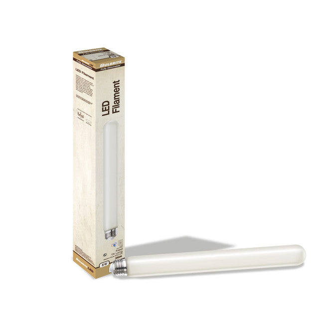 776728 - Frosted Dimmable Tubular 11" T9 LED Light Bulb - 5 Watt - 3000K - 4 Pack