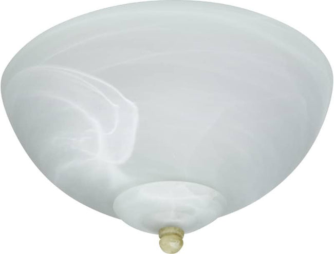 OLK215-LED - 2 Light Universal Bowl Light Kit (Alabaster Glass)