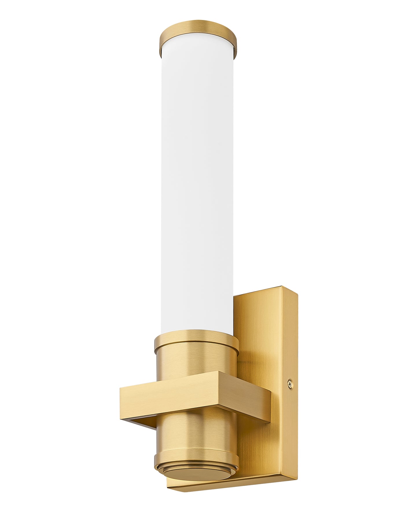 1019-1S-MGLD-LED - Idris 1 Light Wall 16" Sconce - Modern Gold