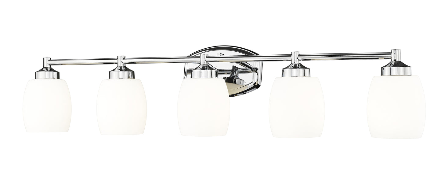 745-5V-CH - Kendrick 5 Light 39" Vanity - Chrome