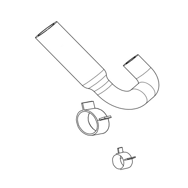 THP3012 - Rubber Hose Connector