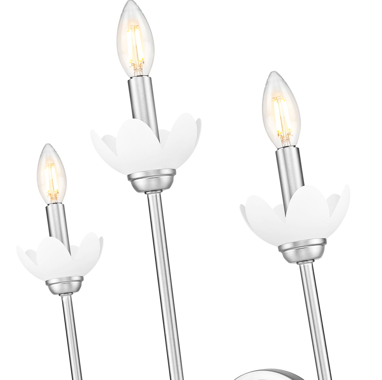 352-3S-BN - Allistair 3 Light Wall 16" Sconce - Brushed Nickel