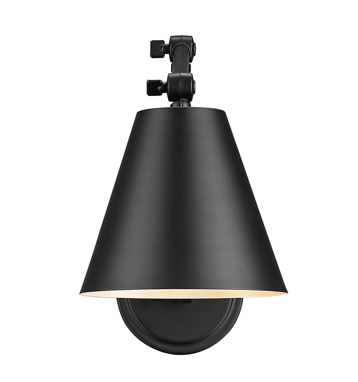 347S-MB - Regent 1 Light Wall 8" Sconce - Matte Black