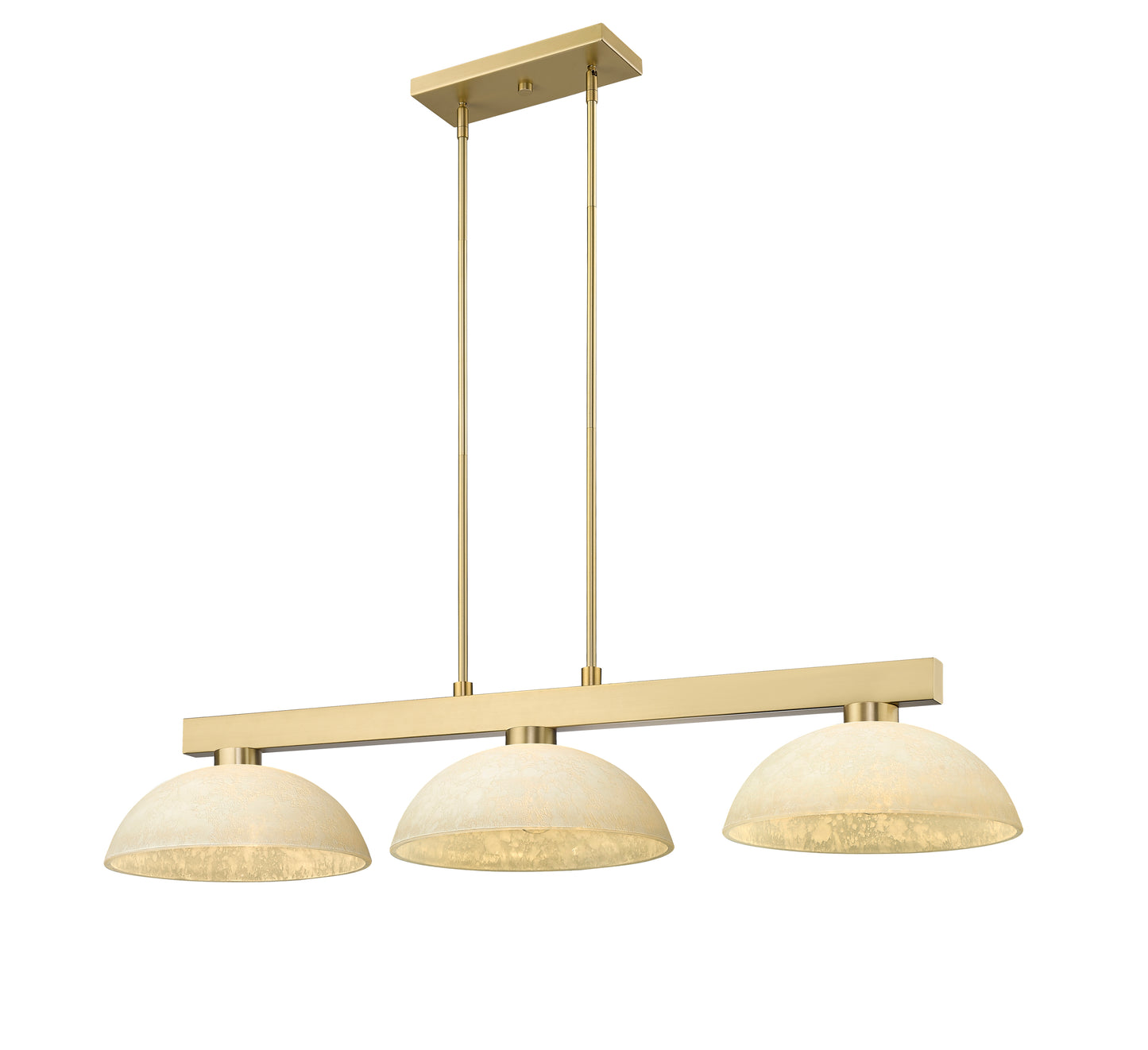 152MGLD-DGM14 - Cobalt 3 Light 49" Billiard - Modern Gold
