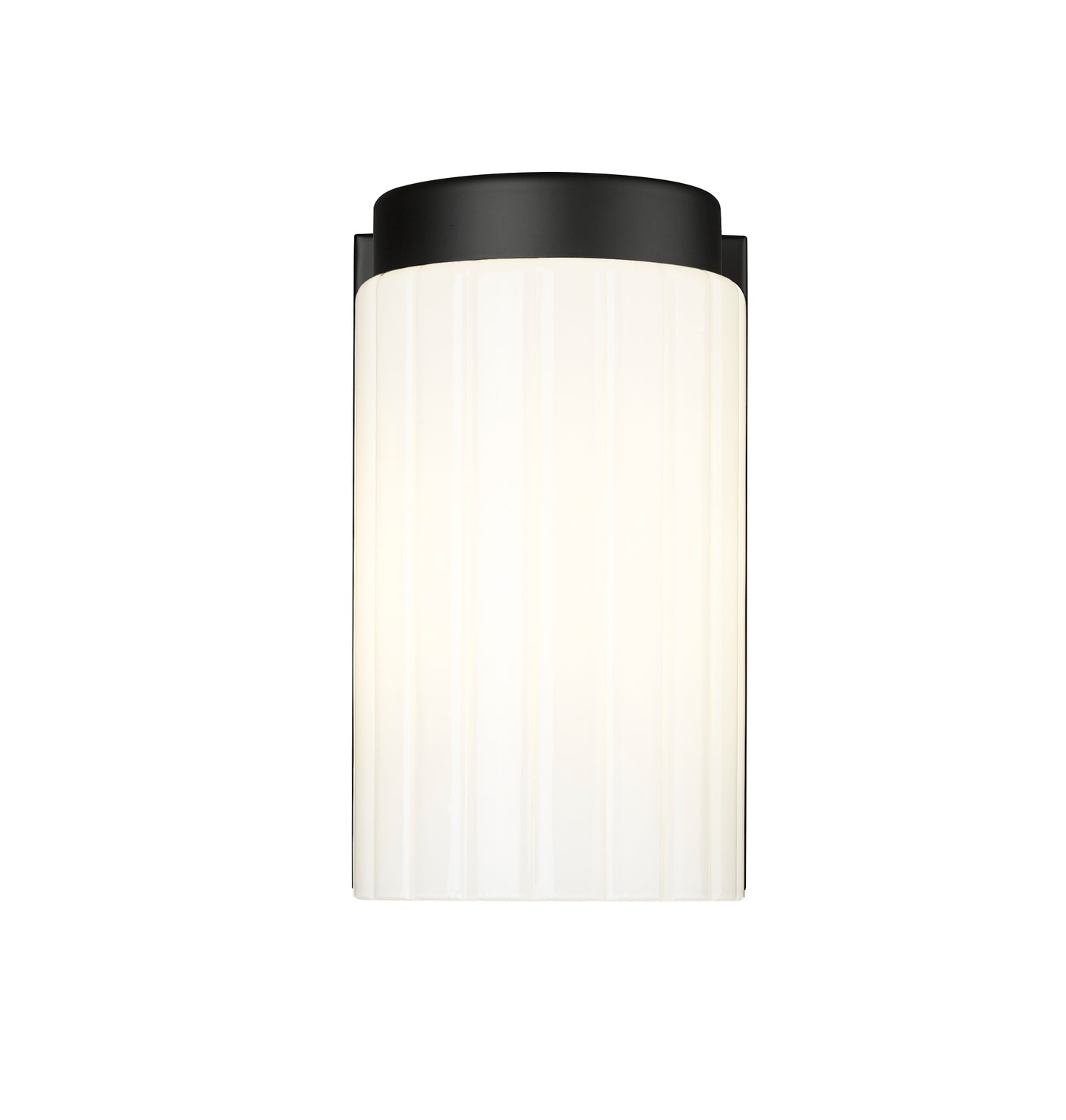 746-1S-MB - Burk 1 Light Wall 7" Sconce - Matte Black