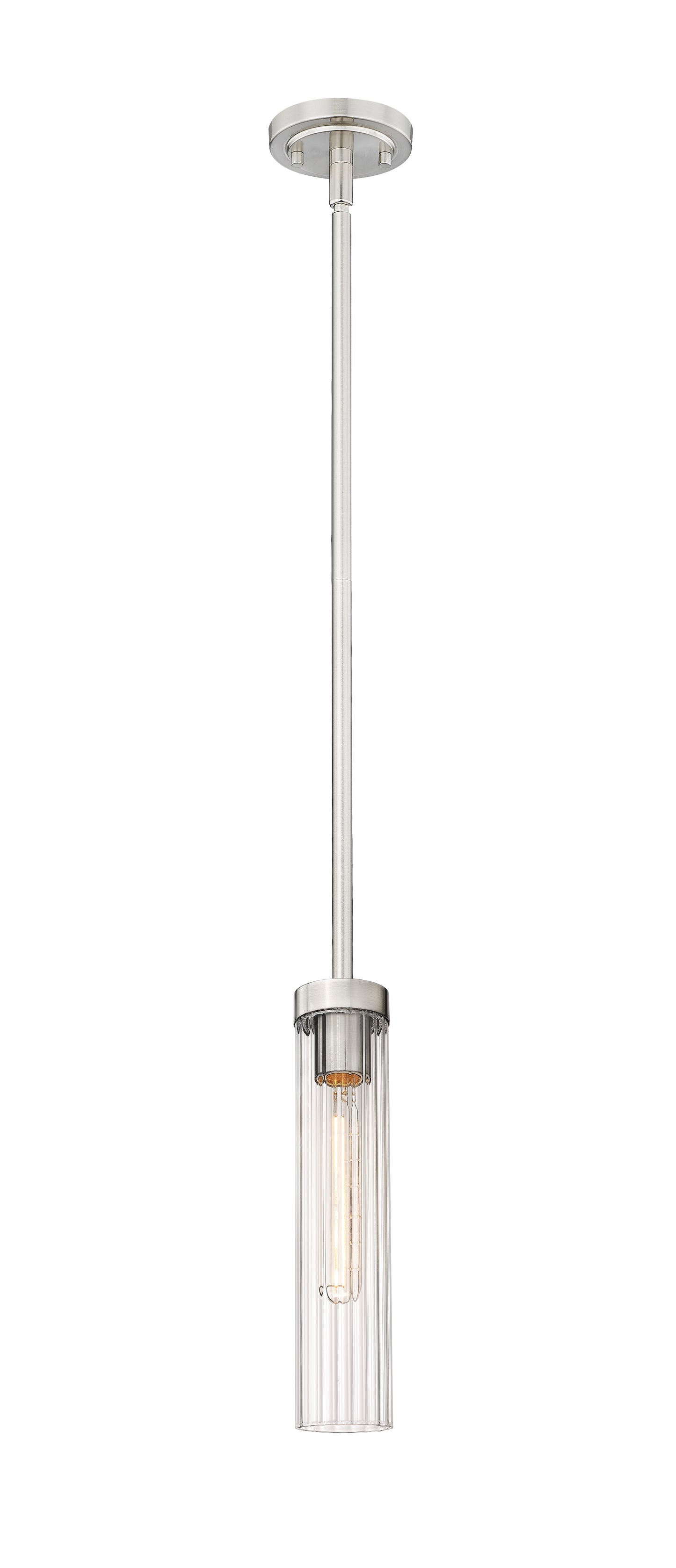 740P-ROD-BN - Beau 1 Light 5" Pendant - Brushed Nickel