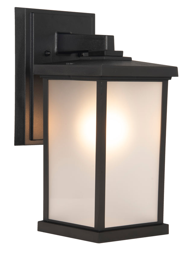 ZA2414-TB - Resilience Lanterns 1 Light 14" High Outdoor Wall Lantern - Textured Black
