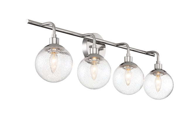 53304-CH - Que 4 Light 32" Wide Vanity Light - Chrome