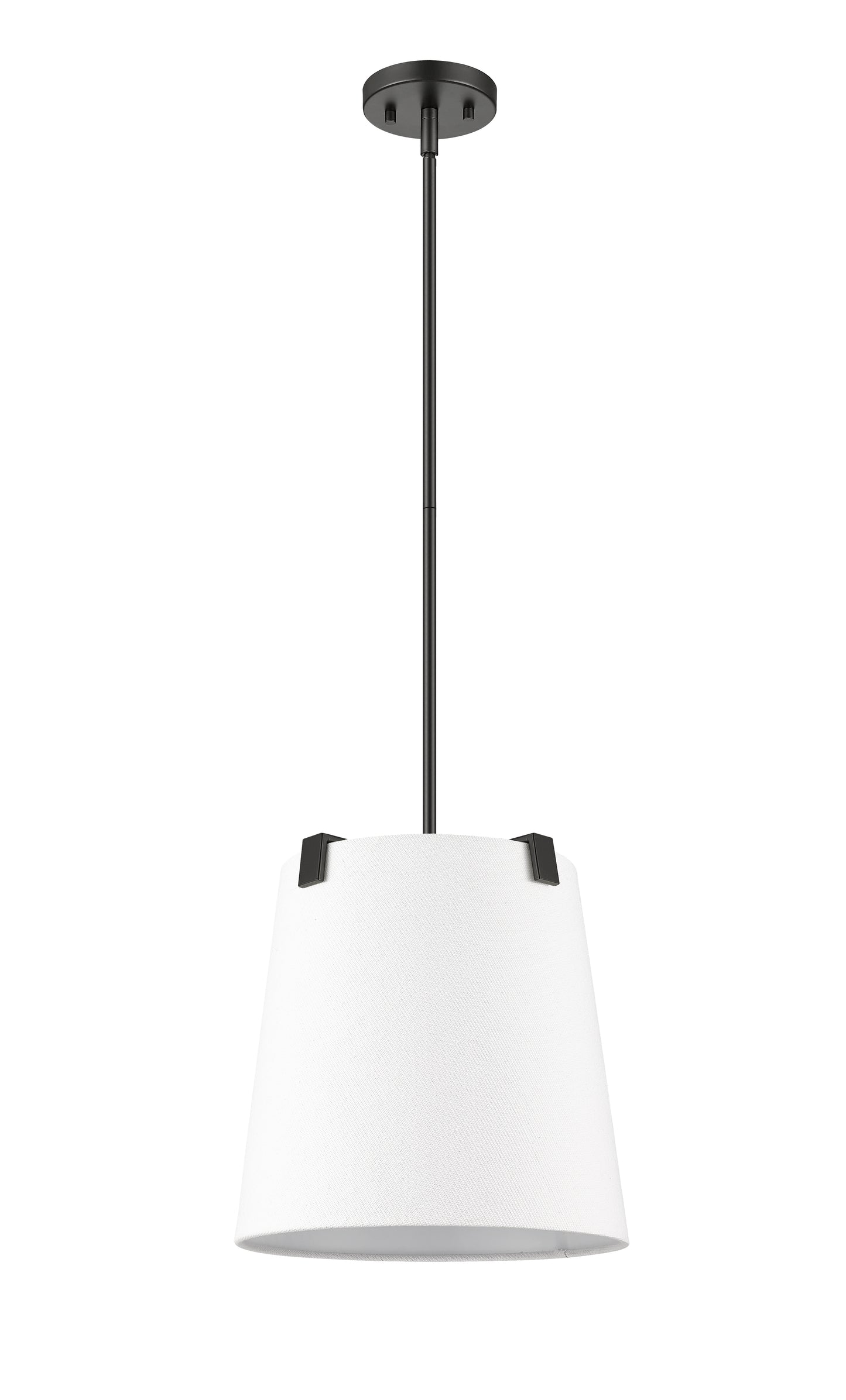 3501P13-MB - Weston 3 Light 13" Pendant - Matte Black