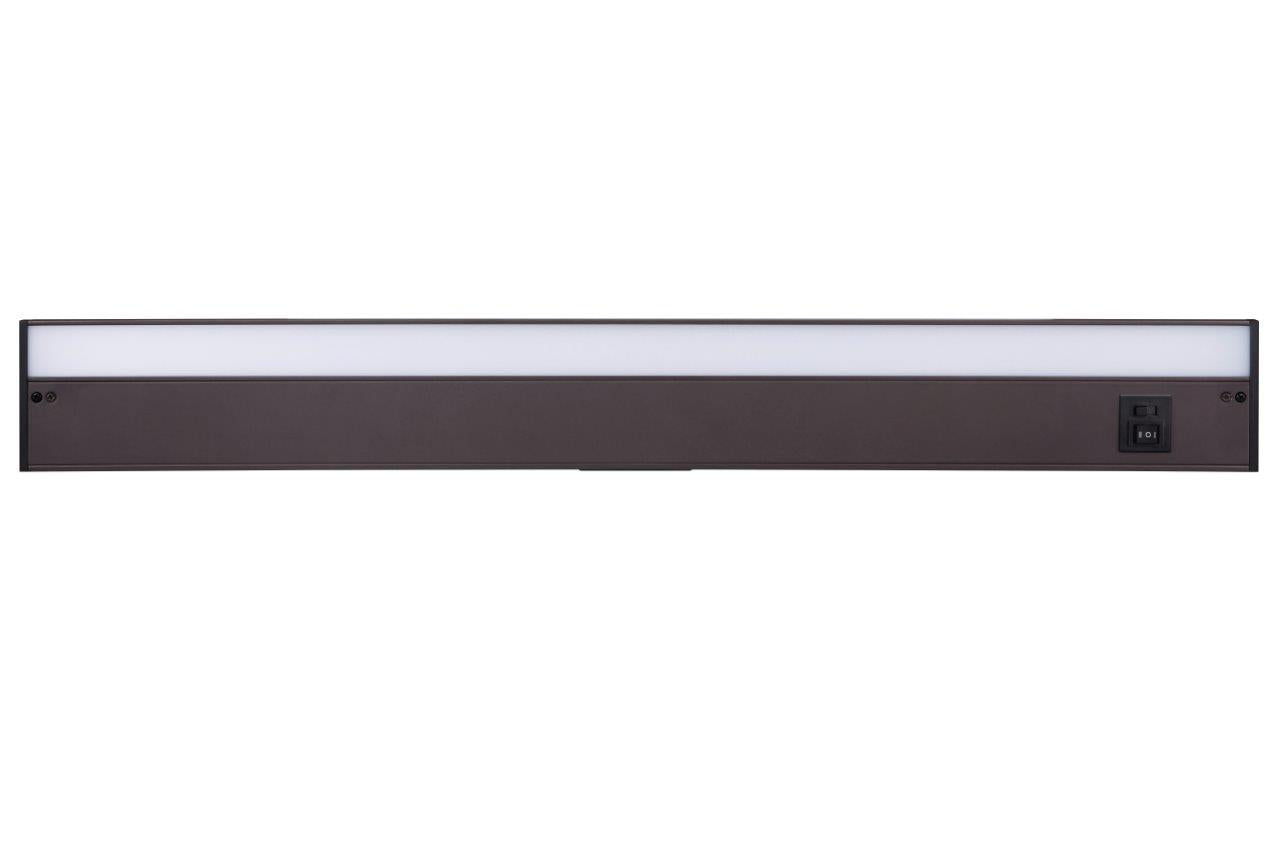CUC3030-BZ-LED - 3CCT Under Cabinet Light Bars 1 Light 3.63" Wide Under Cabinet Light Bar - Bronze