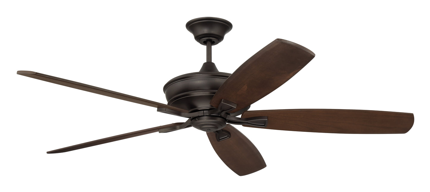SNT60ESP5 - Santori 60 Indoor/Outdoor 60" 5 Blade Indoor Outdoor Ceiling Fan with Light Kit - Espresso