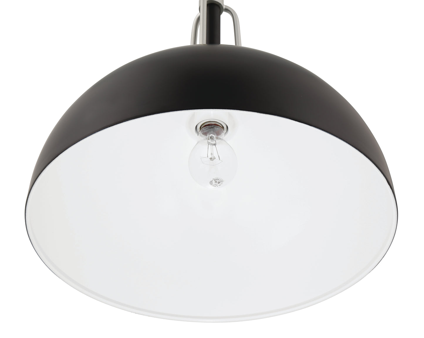ZA4921-MNSA - Kahn 1 Light 16" Wide Outdoor Pendant - Midnight / Satin Aluminum