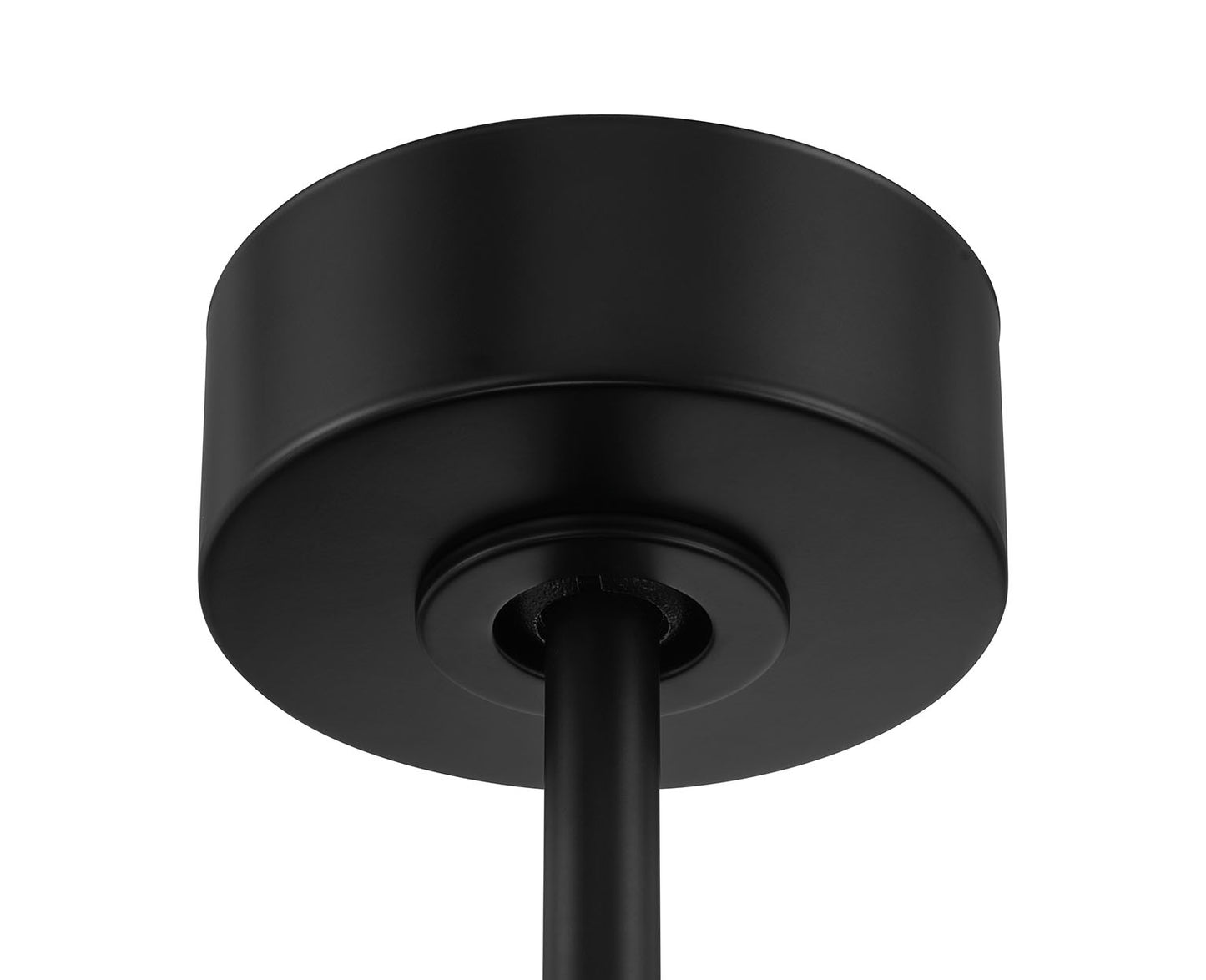 KNS52FB4 - Kensey 52" 4 Blade Ceiling Fan with Light Kit - Flat Black