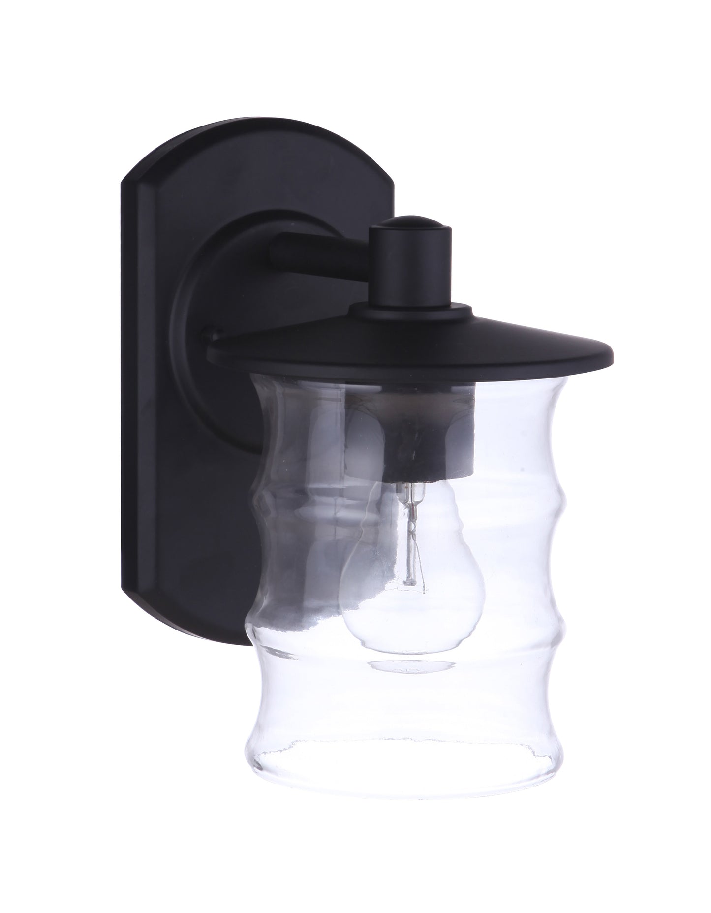 ZA3604-MN - Canon 1 Light 9.88" High Outdoor Wall Lantern - Midnight