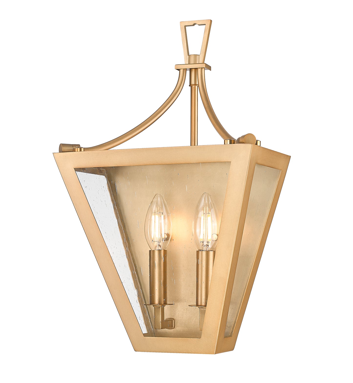 1961-2S-RB - Montalcino 2 Light Wall 17" Sconce - Rubbed Brass