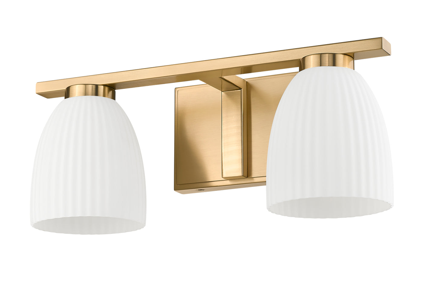 7518-2V-MGLD - Naya 2 Light 16" Vanity - Modern Gold