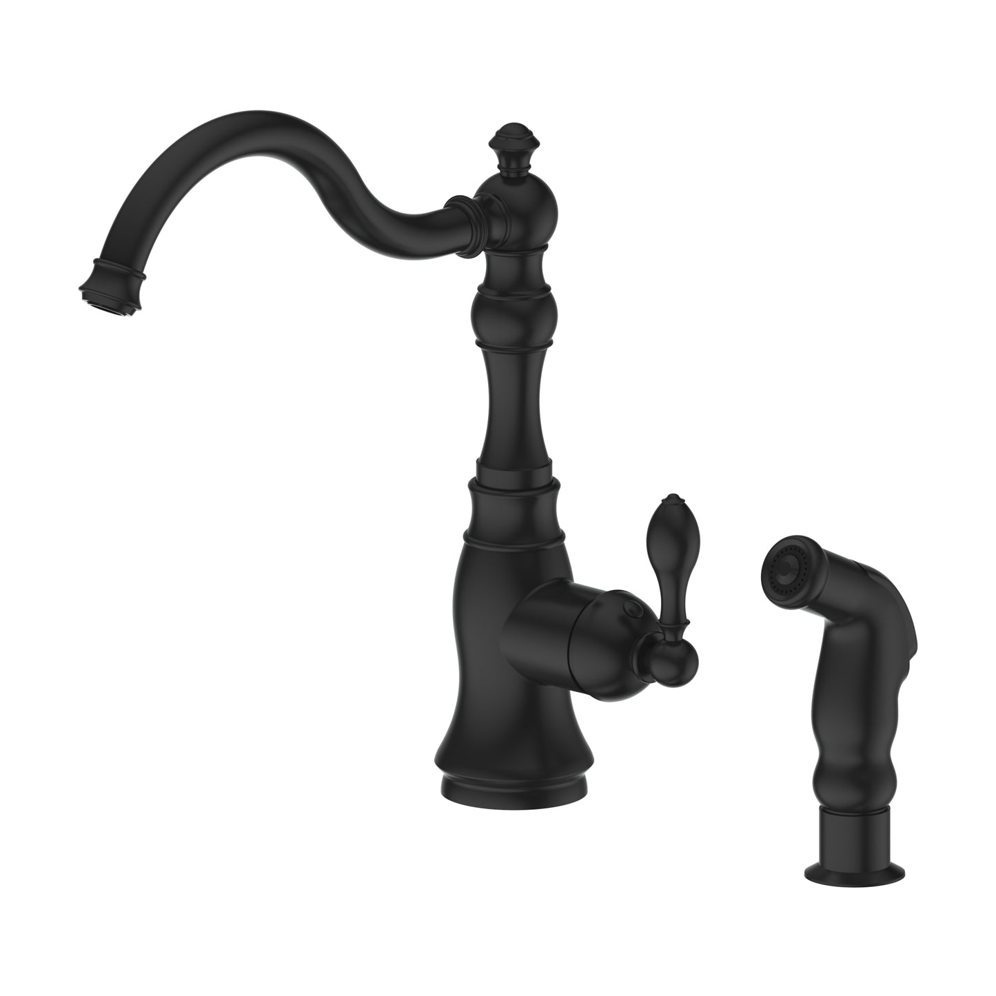 REM-KF-MB - Rembrandt Kitchen Faucet in Matte Black