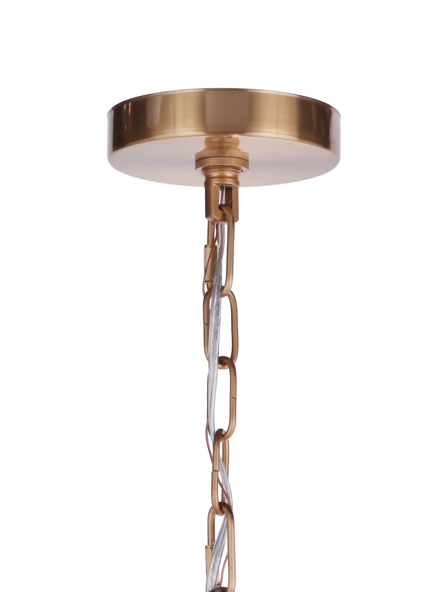 54328-SB - Larrson 8 Light 20" Wide Chandelier - Satin Brass