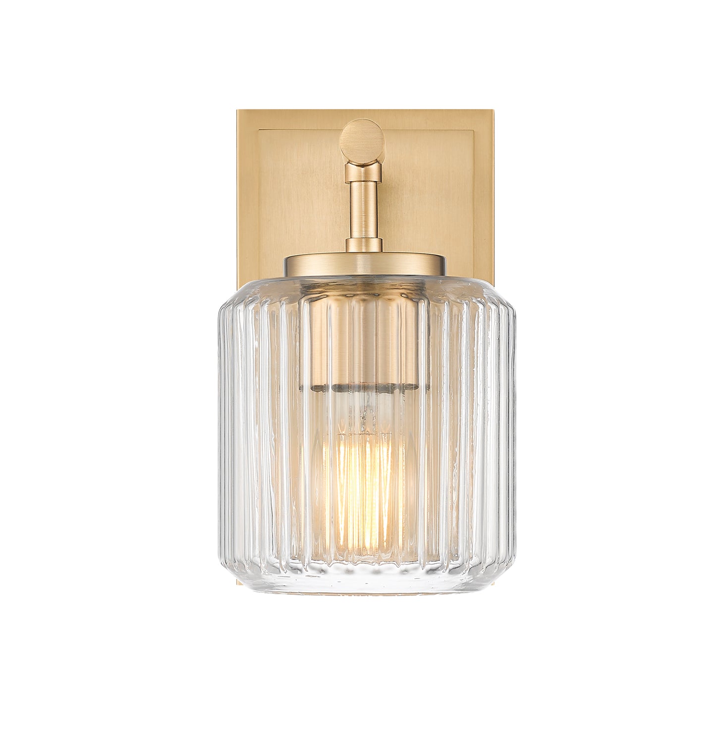 7515-1S-MGLD - Landon 1 Light Wall 9" Sconce - Modern Gold