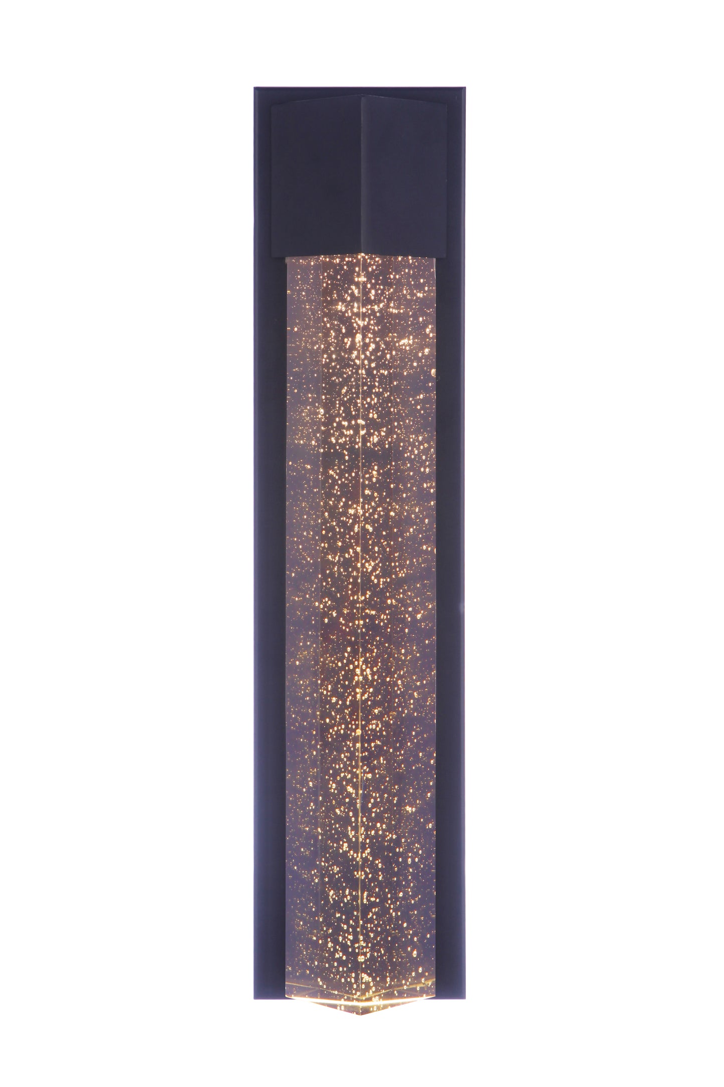 ZA6222-MN-LED - Tony 21" High Outdoor Pocket Sconce - Midnight
