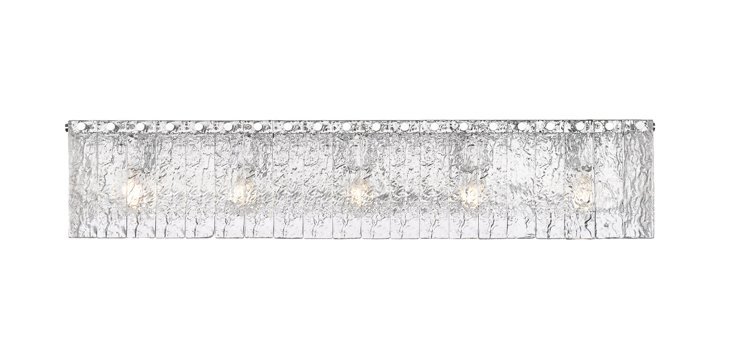 1943-5V-CH - Glacier 5 Light 37" Vanity - Chrome
