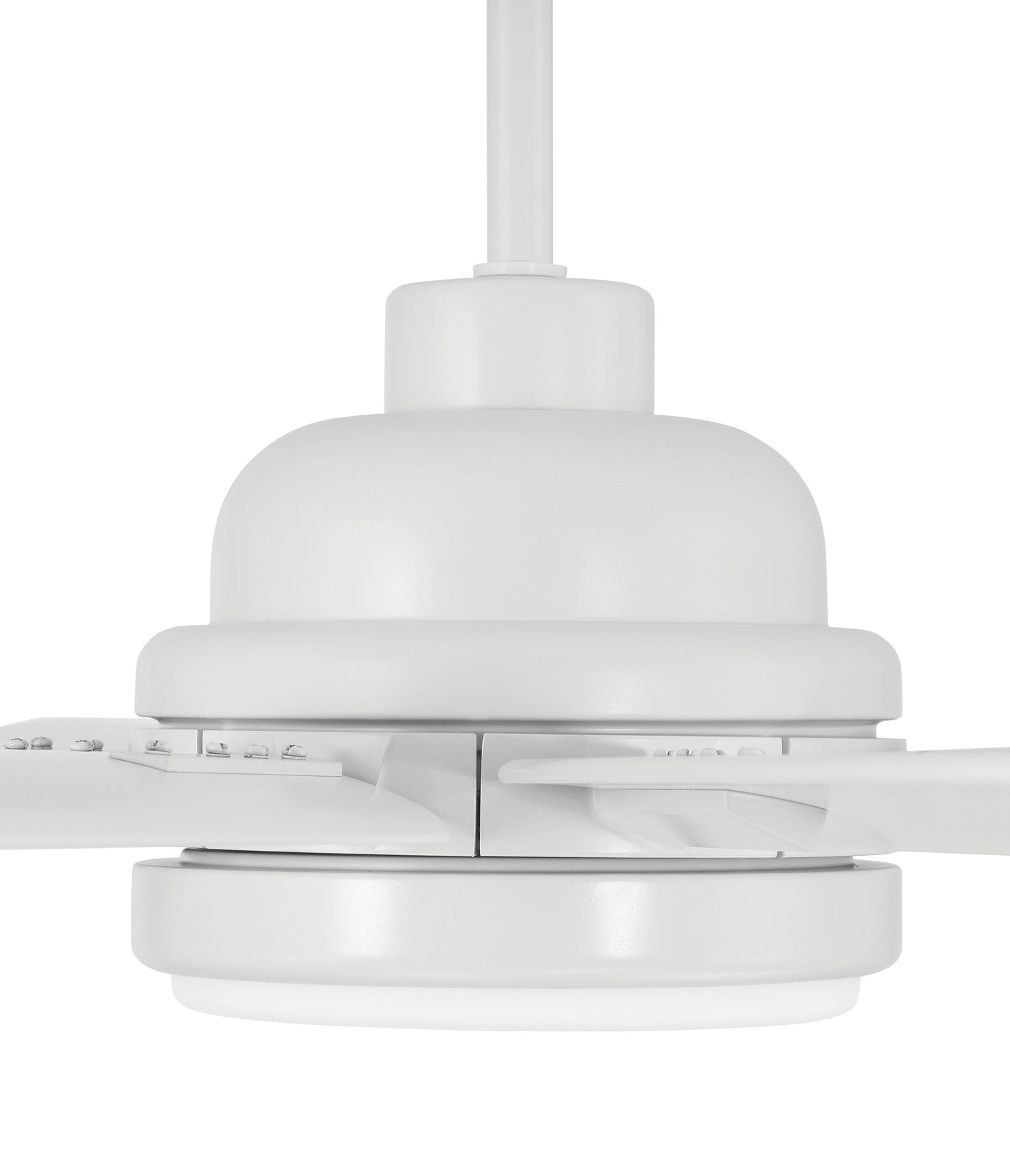RSH65W8 - Rush 65 65" 8 Blade Indoor Outdoor Ceiling Fan with Light Kit - White