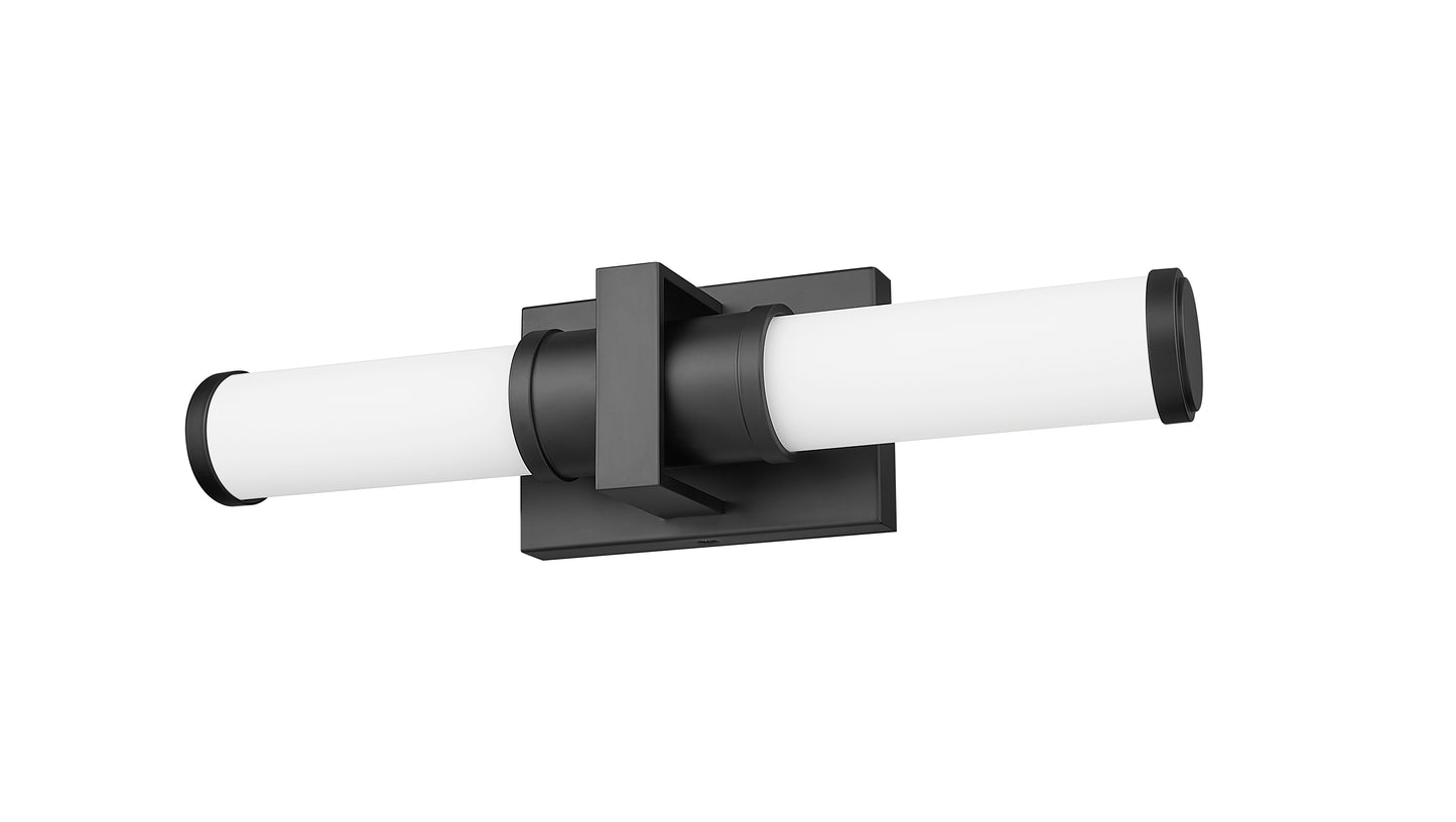 1019-18W-MB-LED - Idris 1 Light 18" Vanity - Matte Black